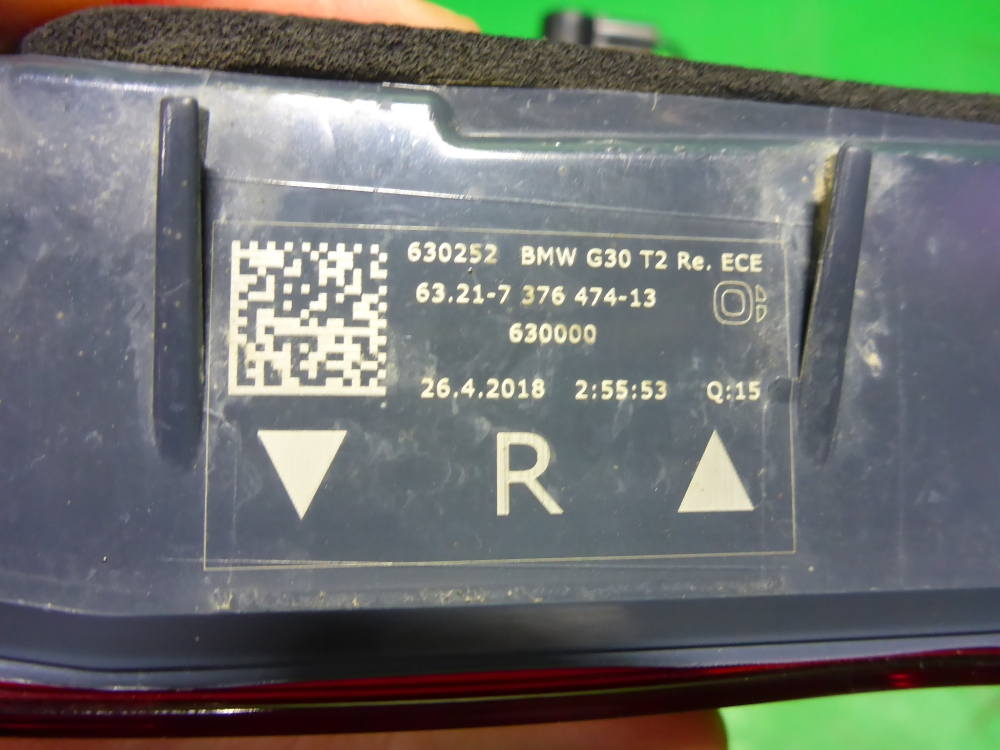 Фонарь задний внутренний правый