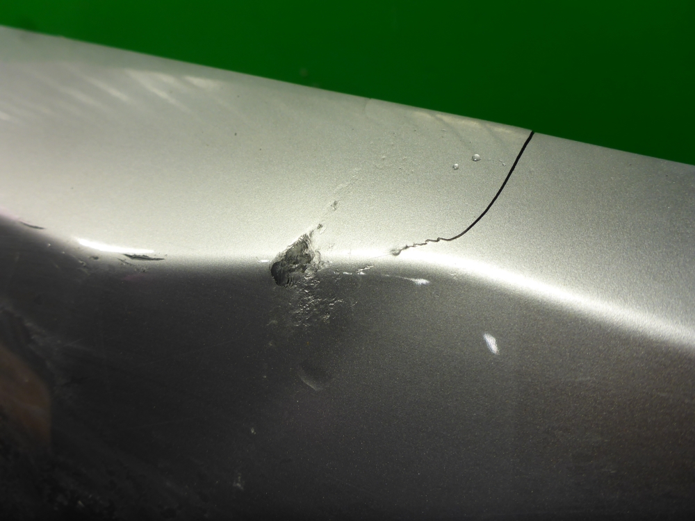 Накладка заднего бампера