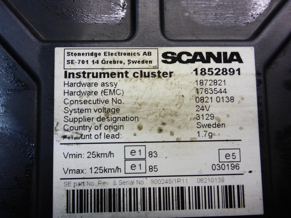 Панель приборов