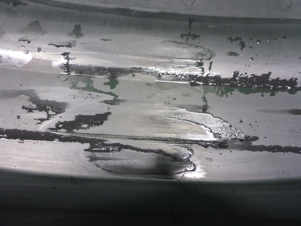 Крыло заднее верхняя часть