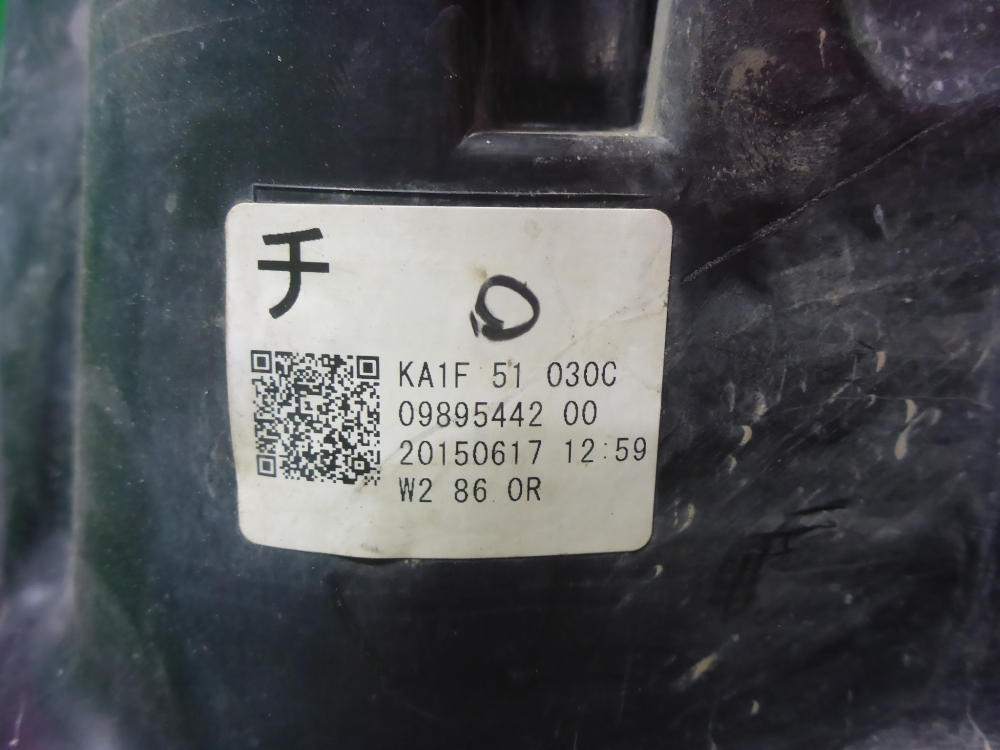 Фара правая