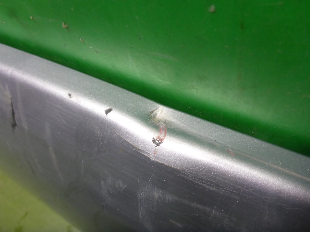 Накладка заднего бампера