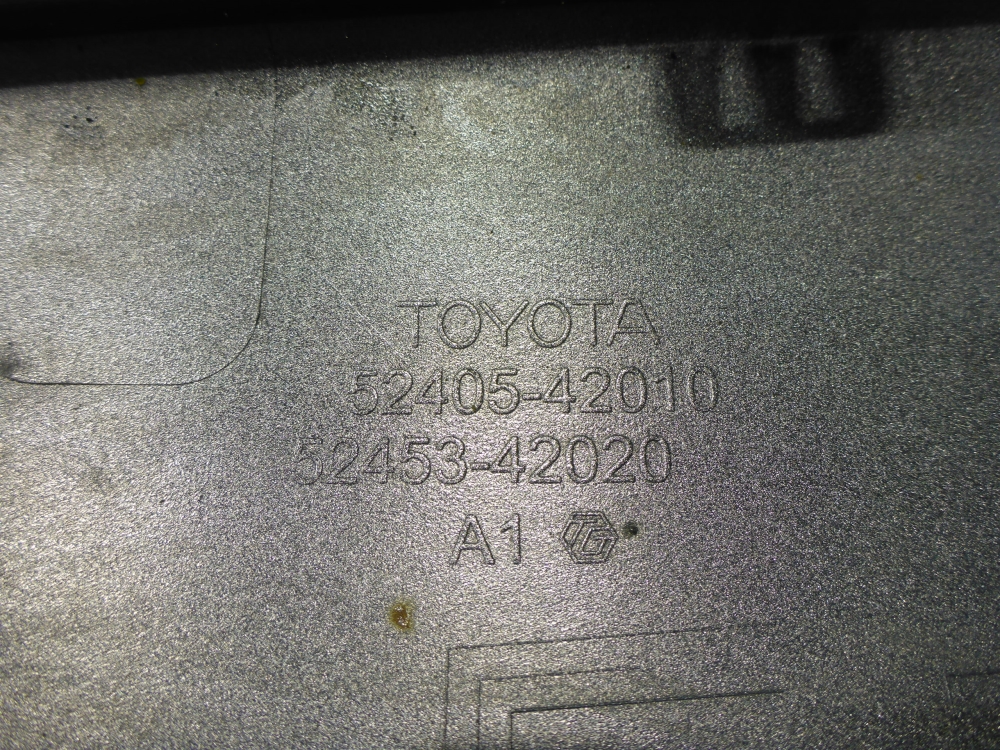 Накладка заднего бампера