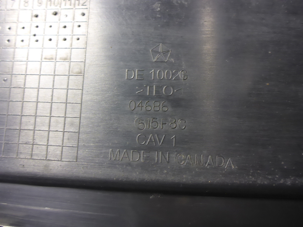 Накладка заднего бампера