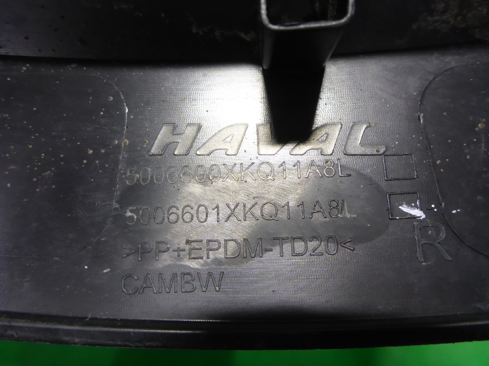 Накладка заднего крыла правого