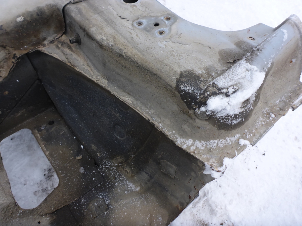 Лонжерон передний левый