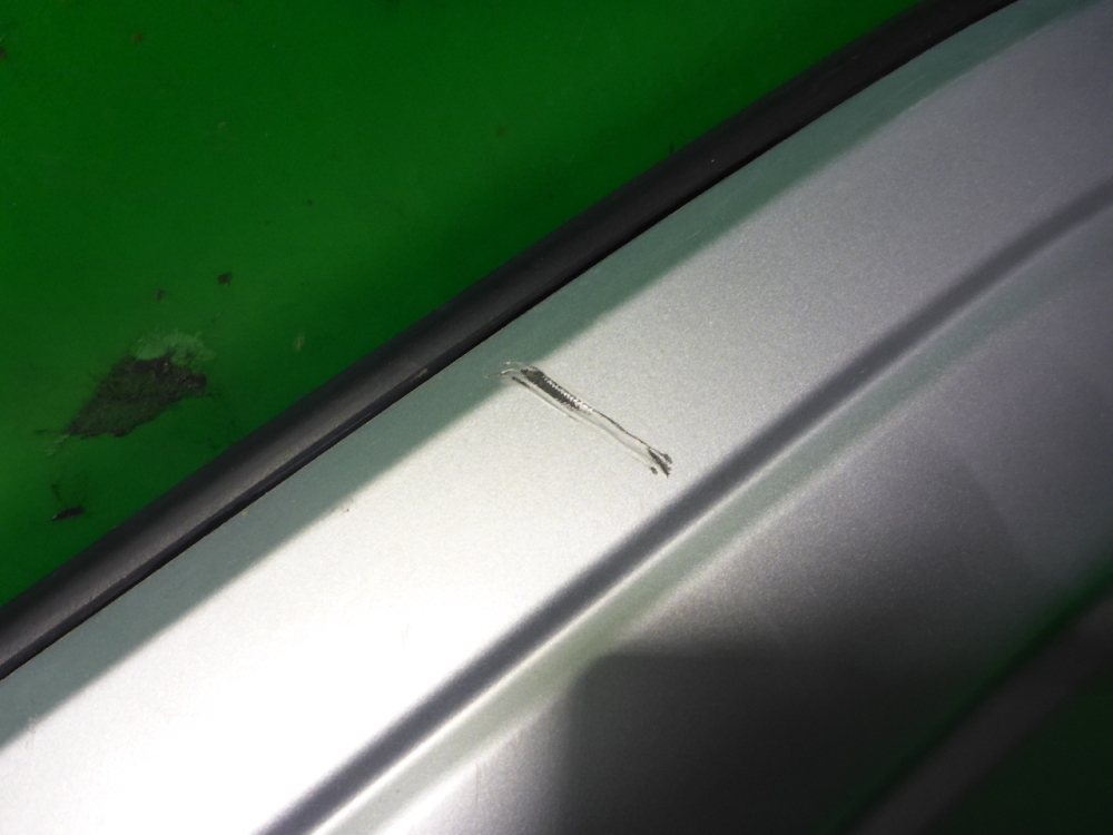 Накладка заднего бампера