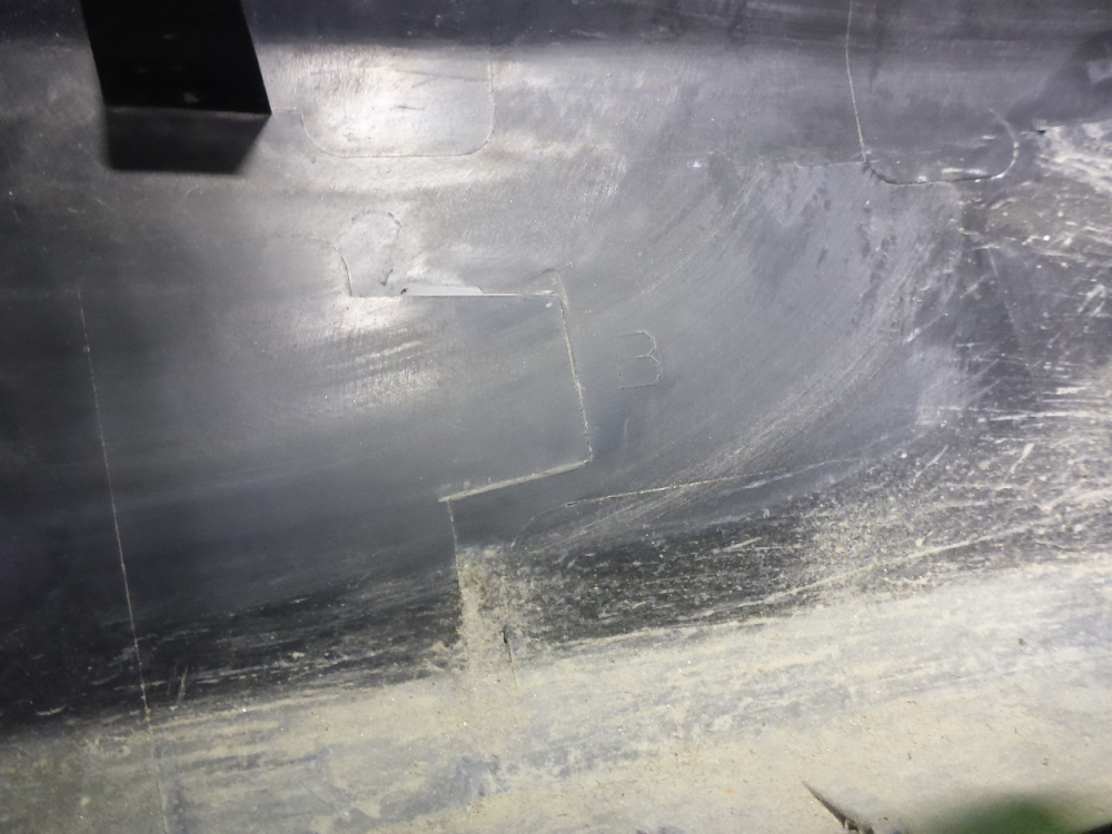 Накладка двери задней левой