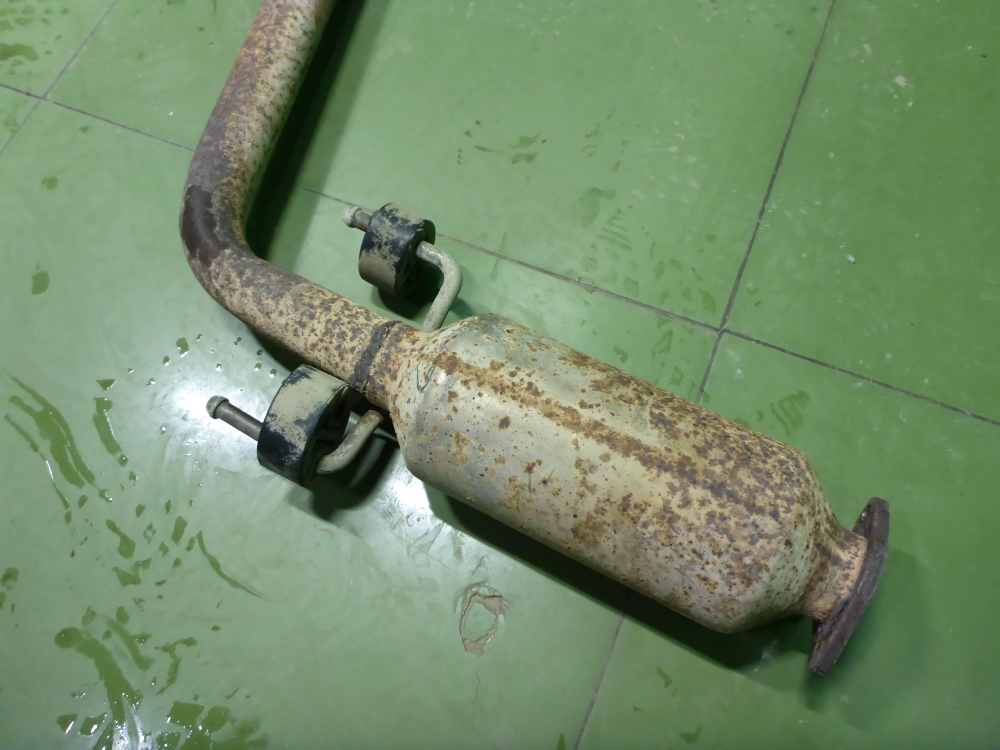 Глушитель средняя часть