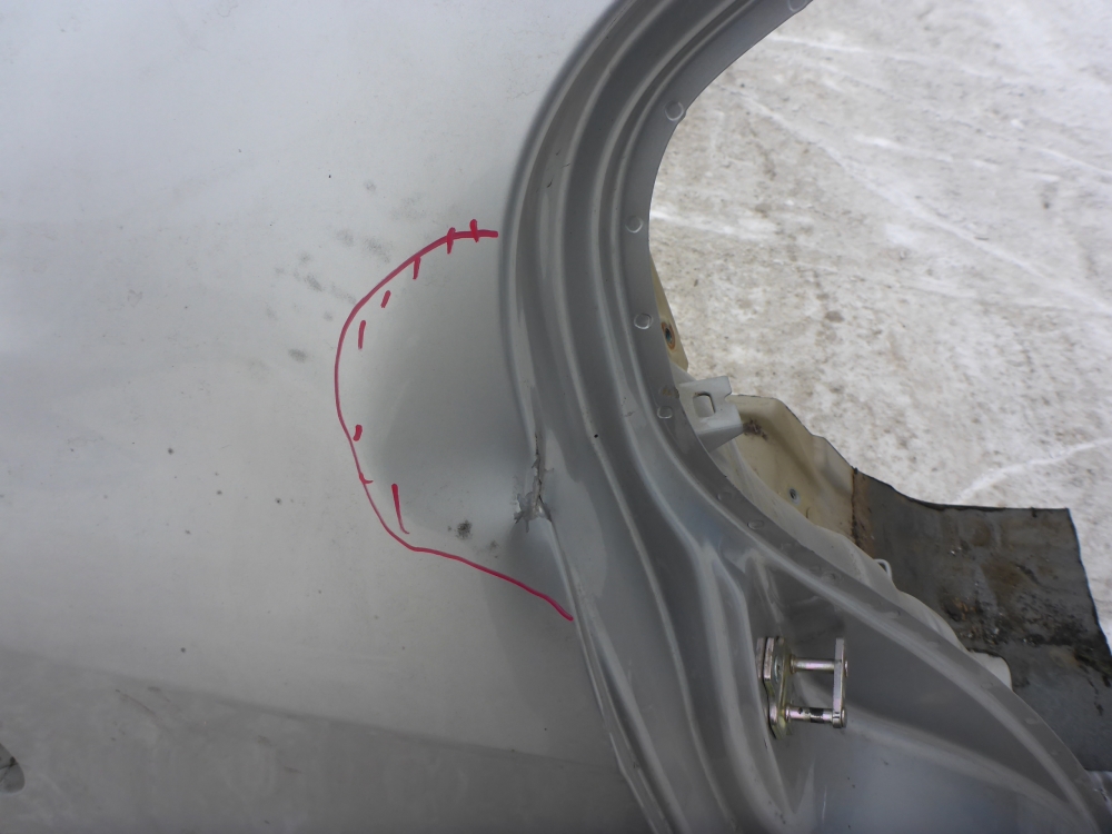 Крыло заднее правое