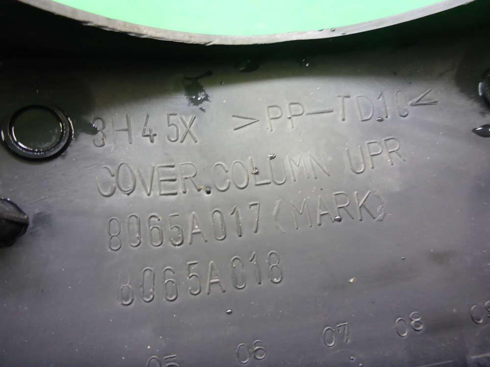 Кожух рулевой колонки