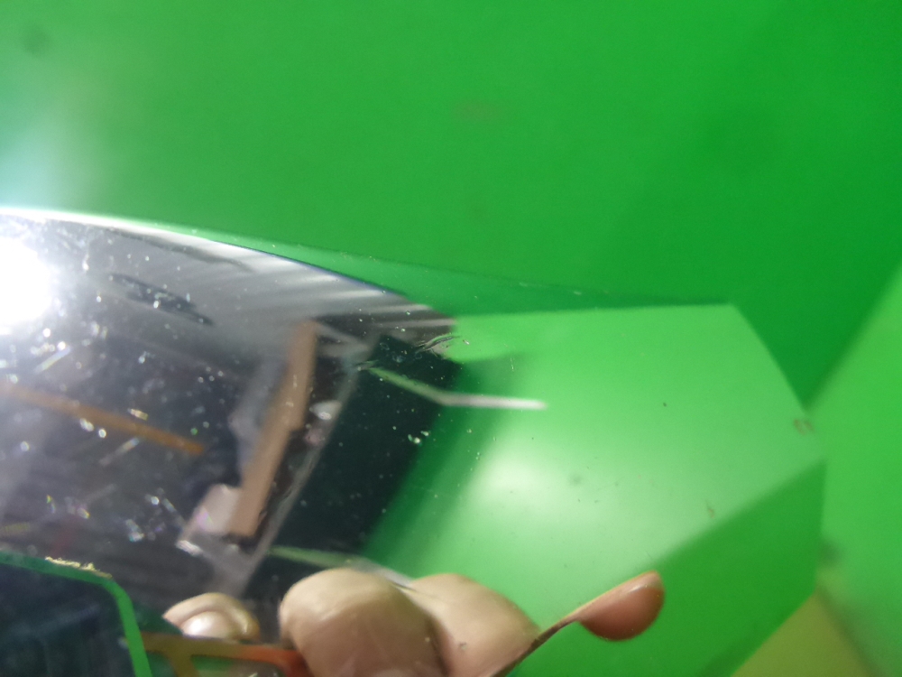 Накладка переднего бампера левая