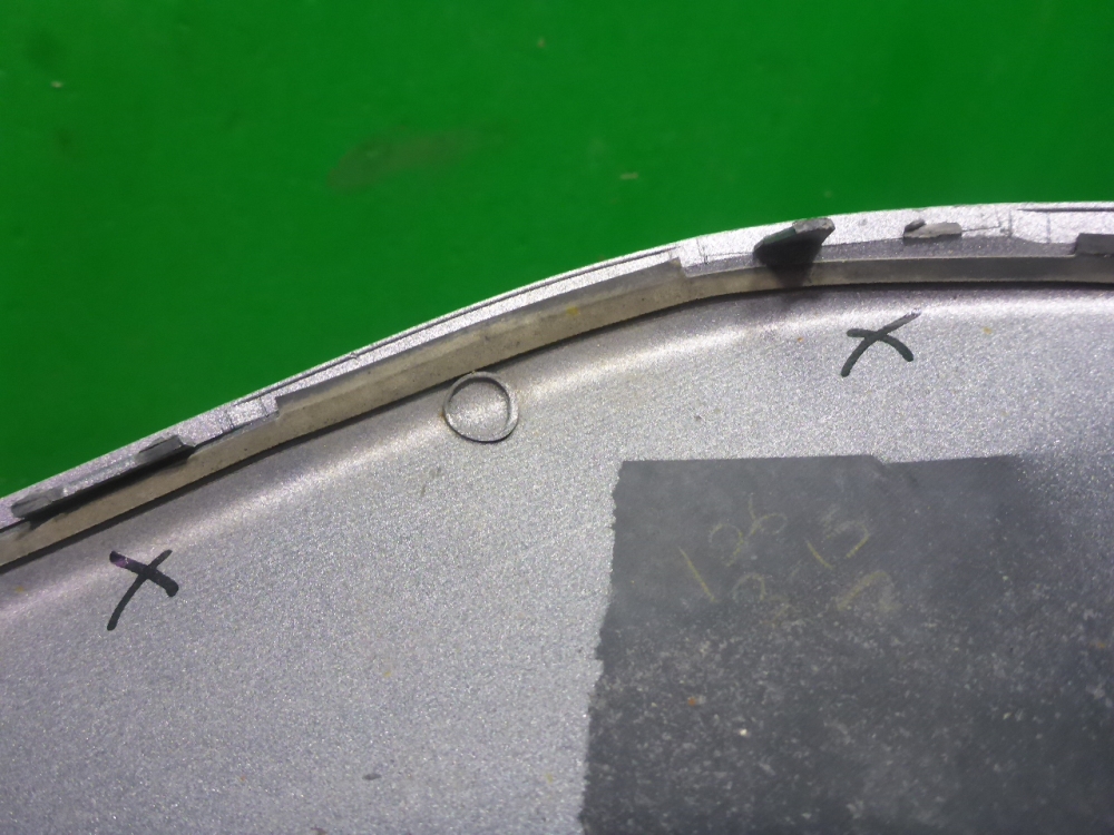 Накладка заднего бампера