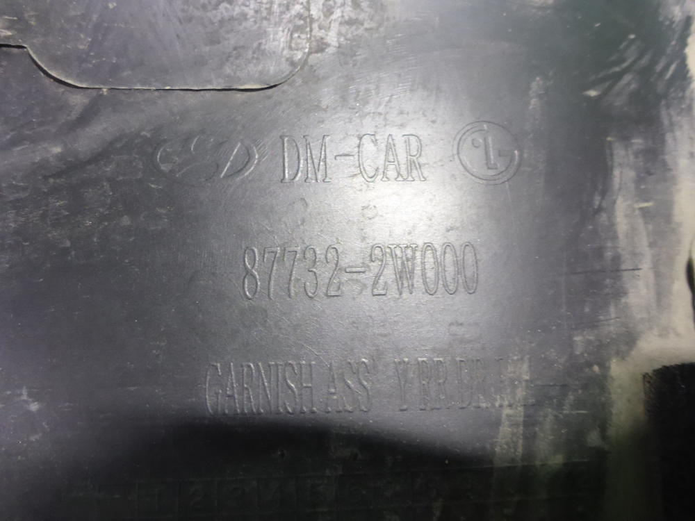 Накладка двери задней правой