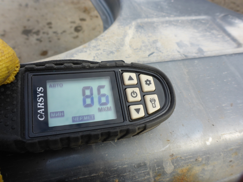 Порог со стойкой правый