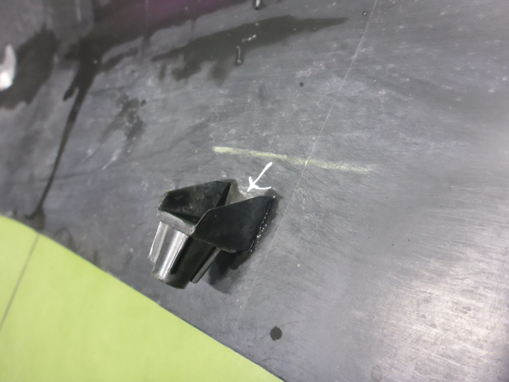 Накладка заднего бампера