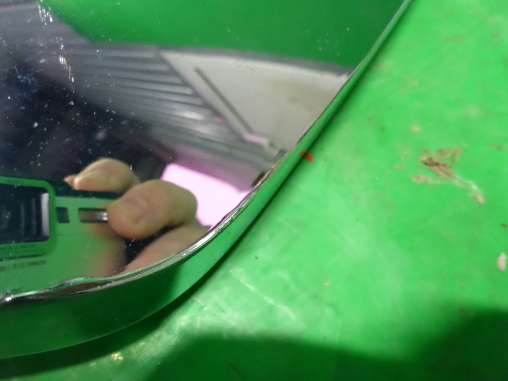 Накладка переднего бампера правая