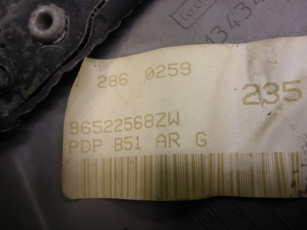 Обшивка двери задней левой