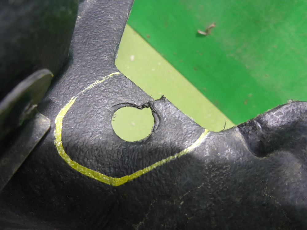 Локер передний левый