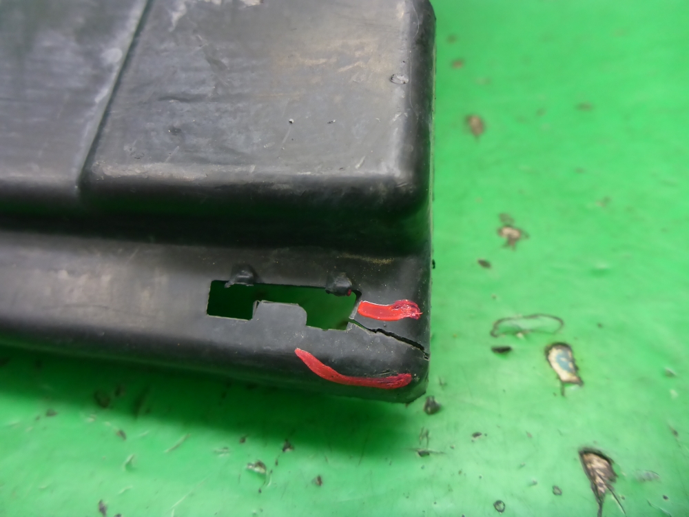 Решетка в бампер правая