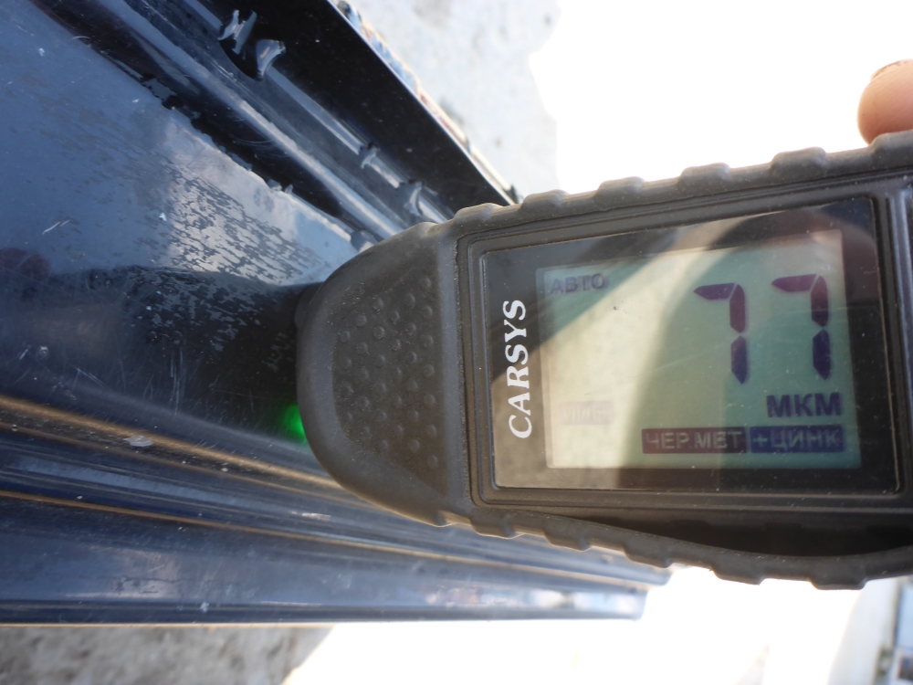 Порог со стойкой правый