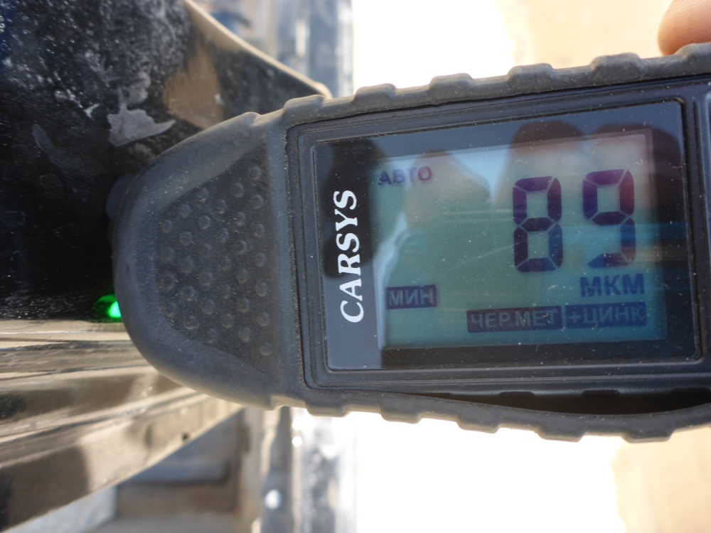 Порог со стойкой правый