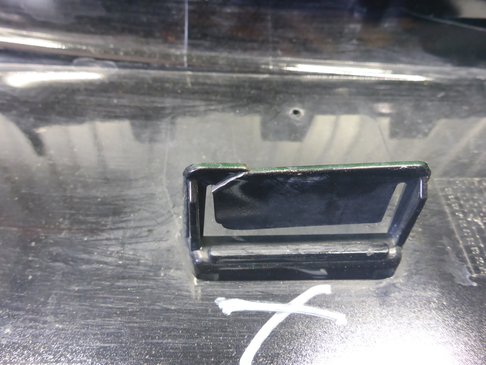 Накладка переднего бампера