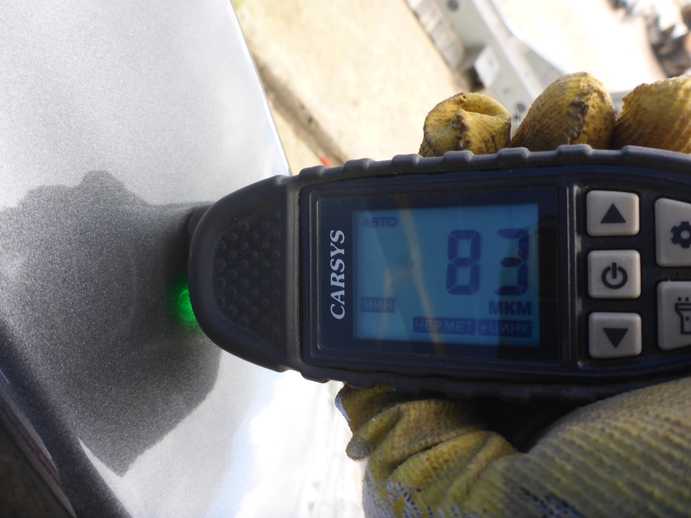 Порог со стойкой левый