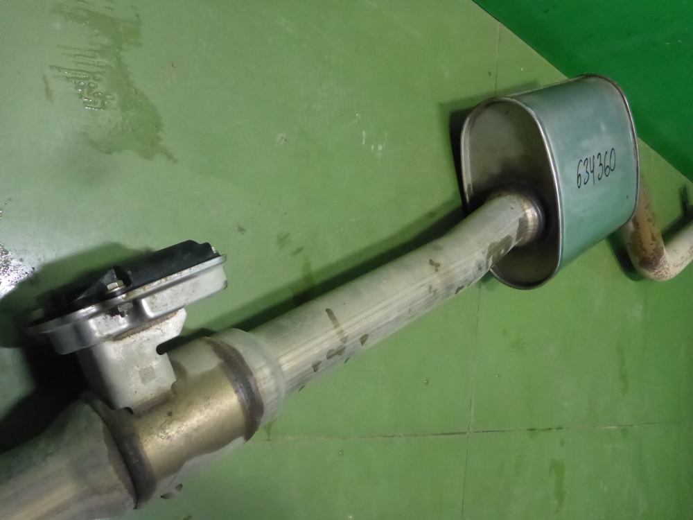 Глушитель основной / задняя часть