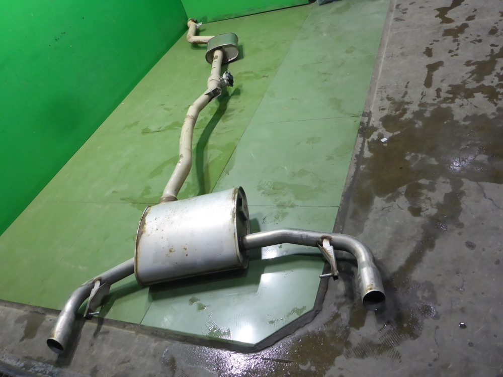 Глушитель основной / задняя часть