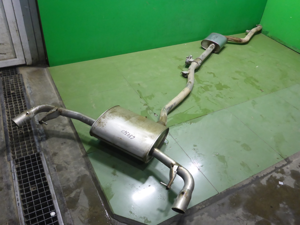 Глушитель основной / задняя часть