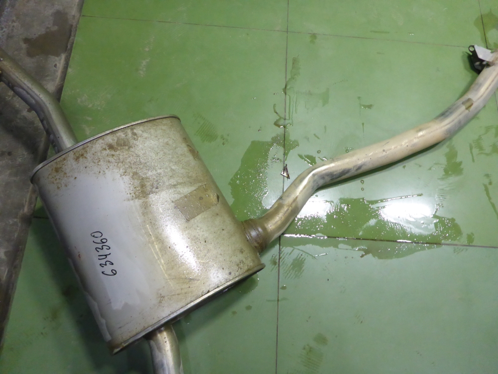 Глушитель основной / задняя часть