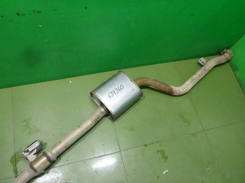 Глушитель основной / задняя часть