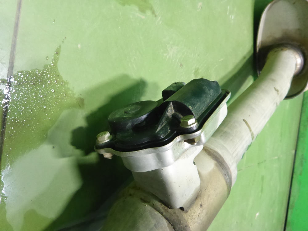 Глушитель основной / задняя часть