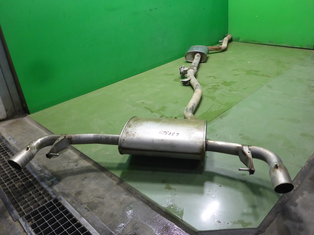 Глушитель основной / задняя часть