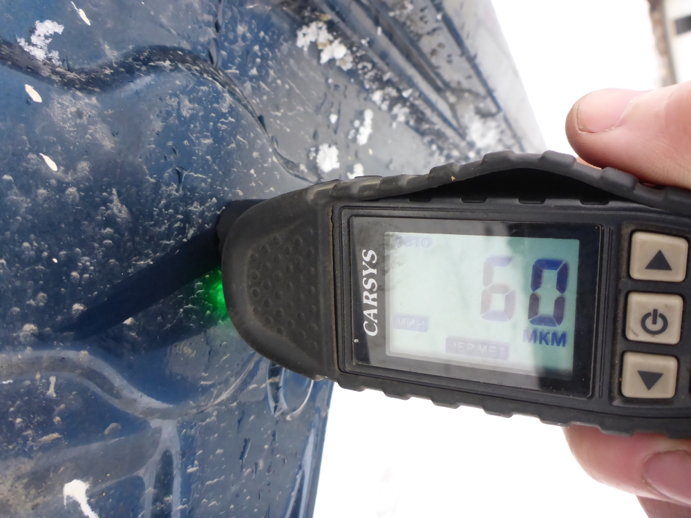 Порог со стойкой левый