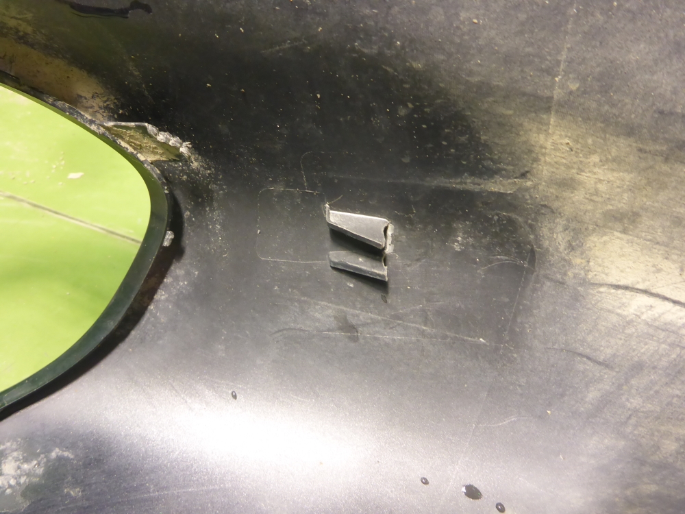 Юбка задняя