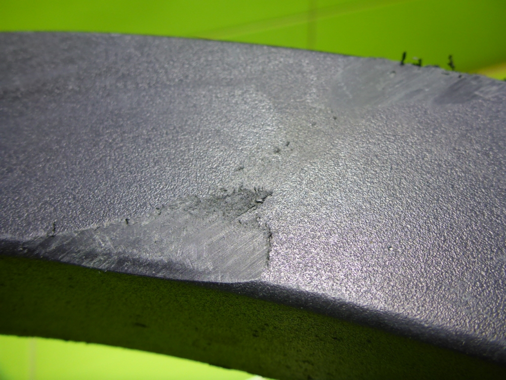 Накладка заднего крыла левого