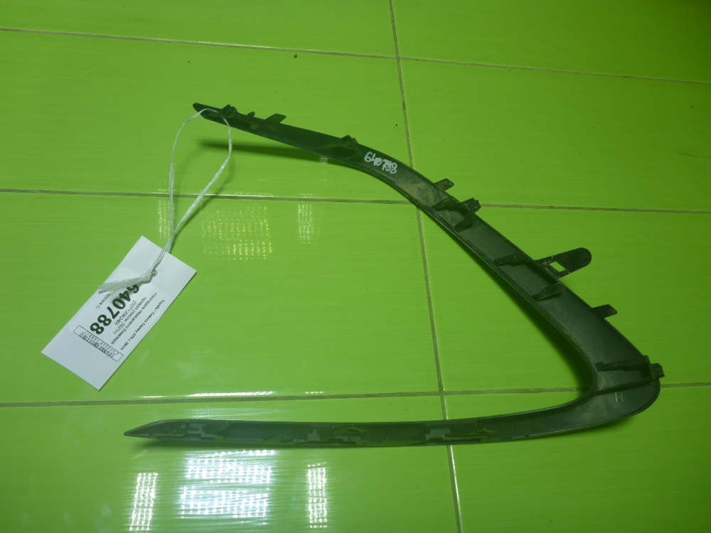 Накладка переднего бампера правая