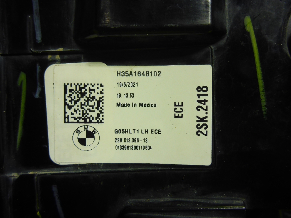 Фонарь задний наружный левый