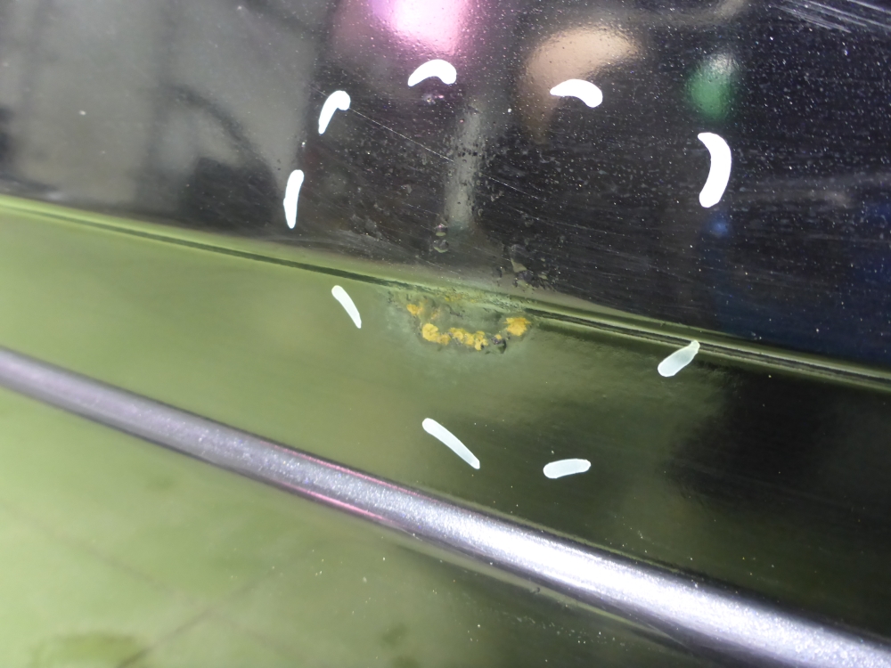 Дверь задняя левая