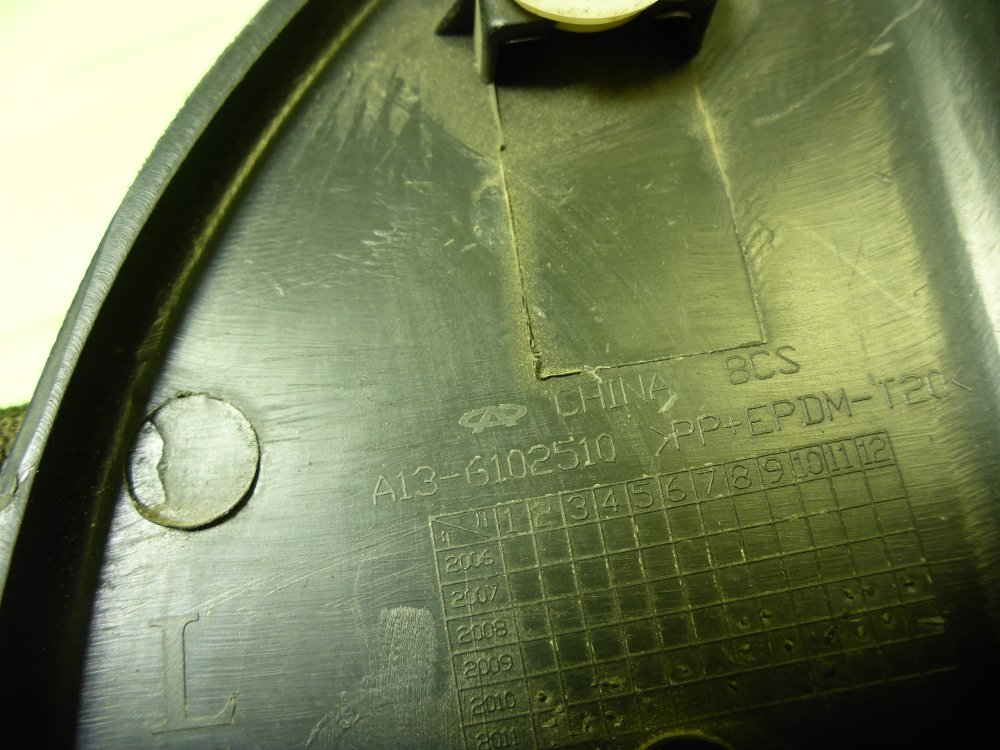 Накладка зеркала