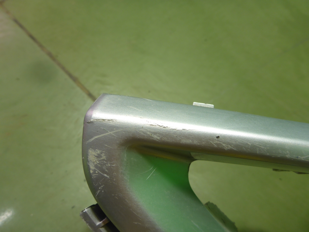 Накладка заднего бампера правая