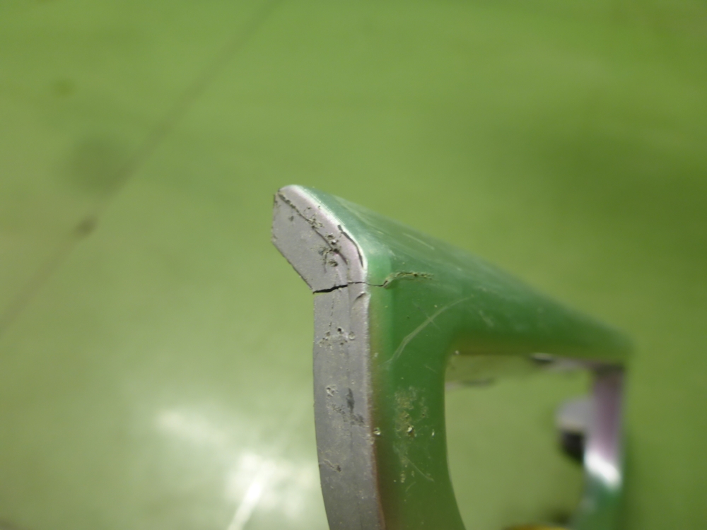 Накладка заднего бампера правая