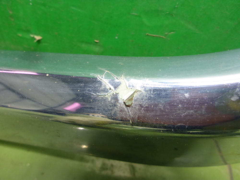 Накладка заднего бампера