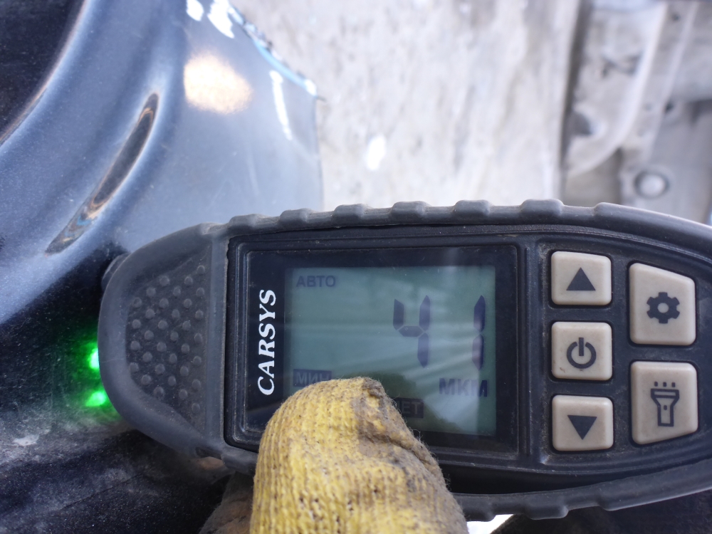 Порог со стойкой правый