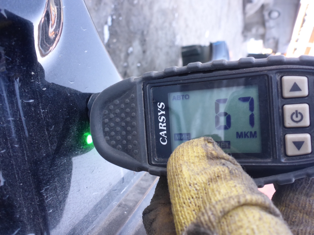 Порог со стойкой правый