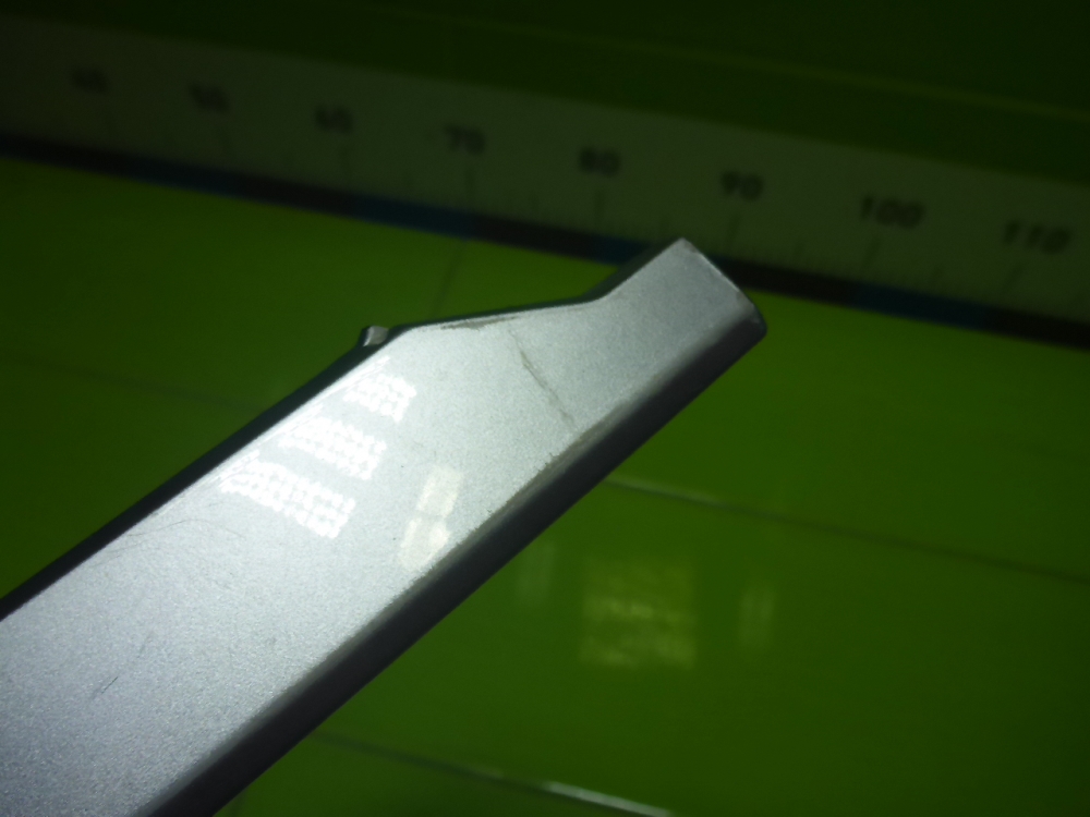 Накладка заднего бампера левая