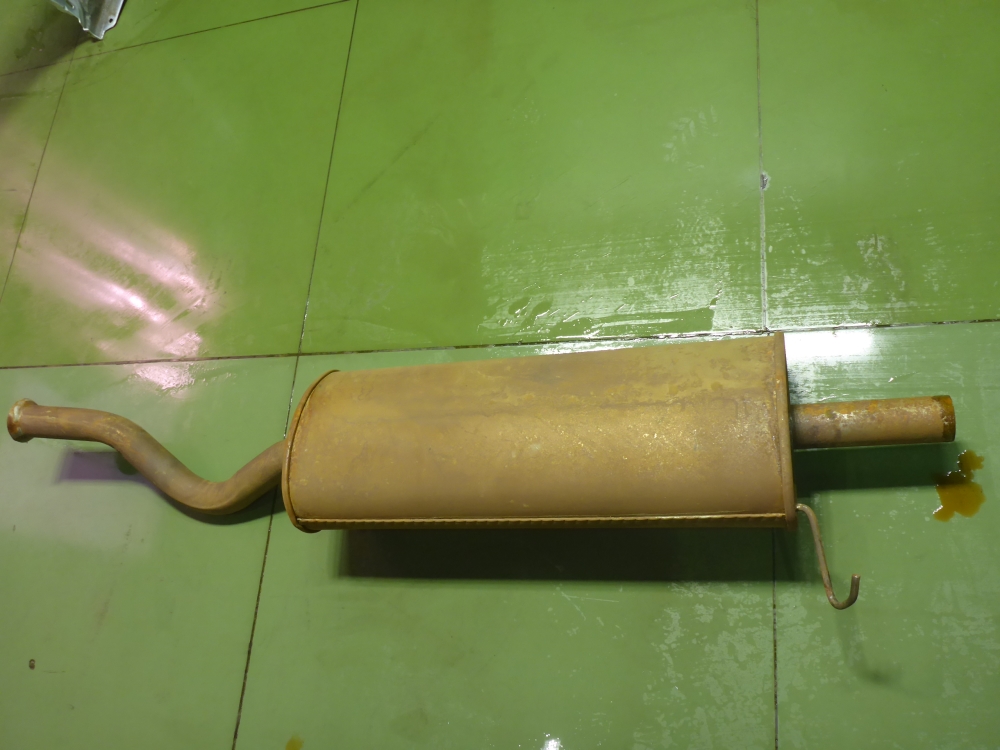 Глушитель задняя часть