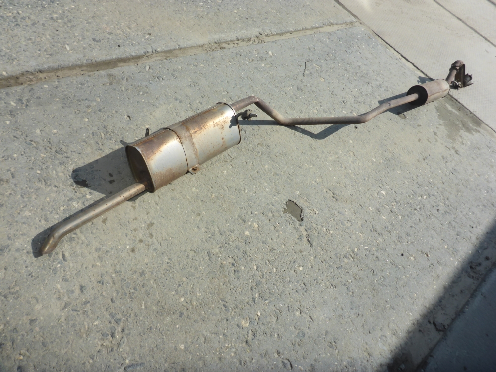 Глушитель основной / задняя часть